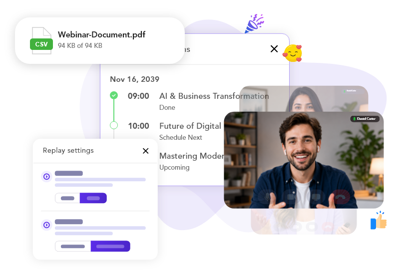 Automated delivery that scales your best sessions