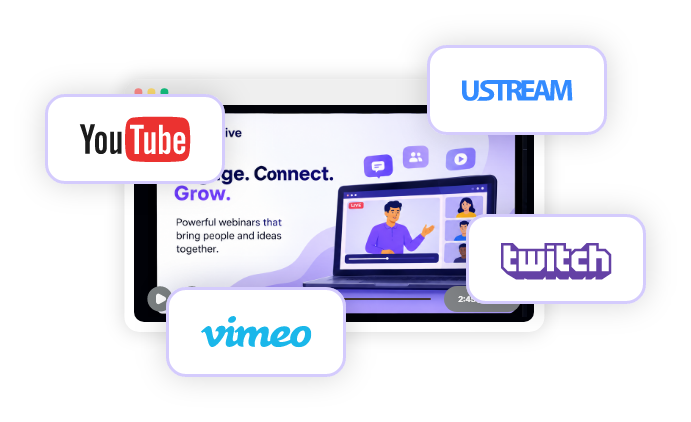 Multistream broadcasting