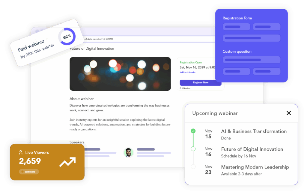 Registration & Analytics