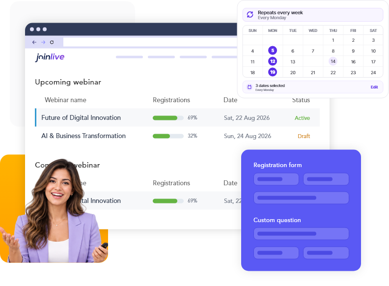 Registration & Scheduling